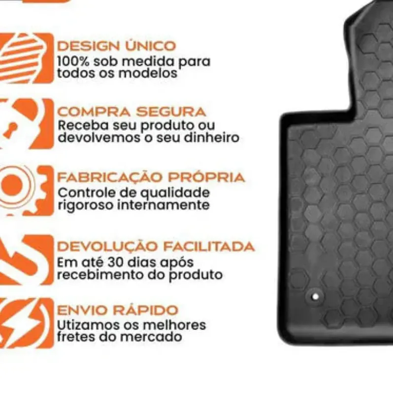 Diferenciais VK Tapetes - design unico, compra segura, envio rapido