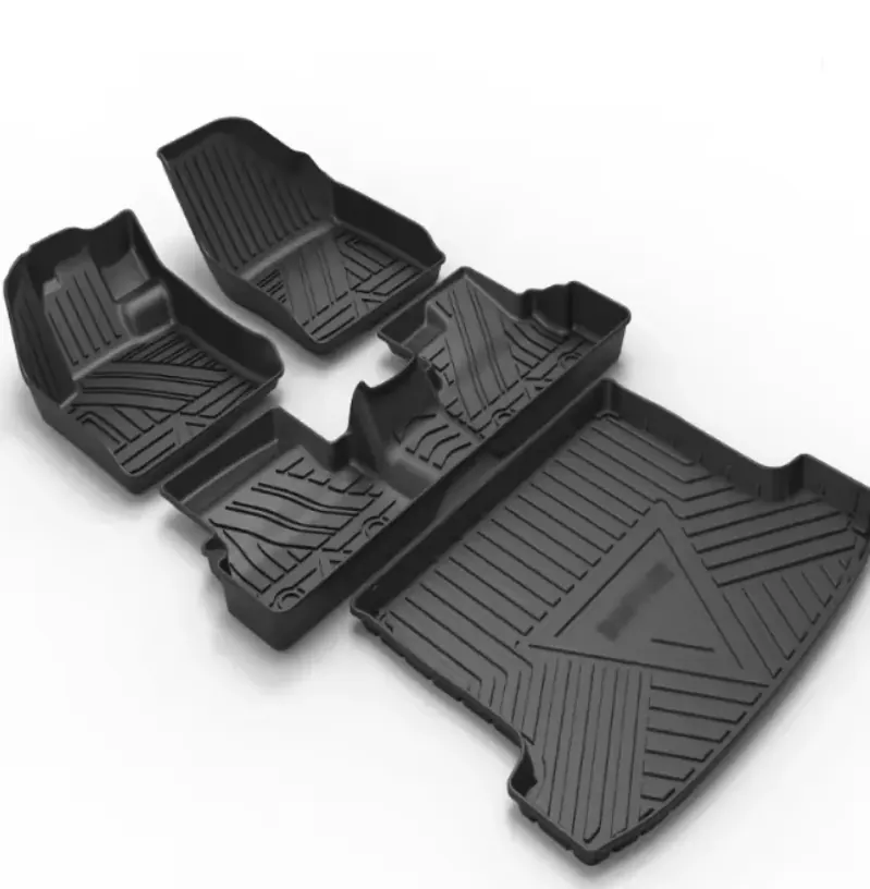 Kit completo de tapetes 3D automotivos - 3 pecas